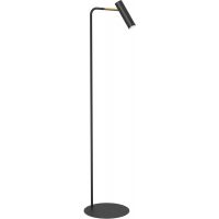 Luminex Axion lampa stojąca 1x8W czarny/złoty 4327