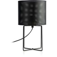 Luminex Loft Shade lampa stołowa 1x15W czarna 5299
