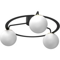 Luminex Ballo lampa podsufitowa 3x15 W czarna 5668