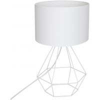 Luminex Alma lampa stołowa 1x60W biała 8965
