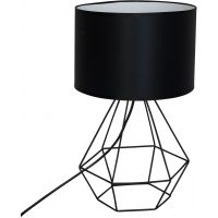 Luminex Alma lampa stołowa 1x60W czarna 8970