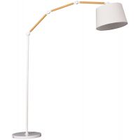 Lumina Deco Corsus lampa stojąca 1x40W biało/kremowa LDF8305KR