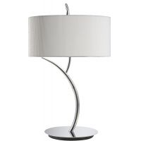 Mantra Eve lampa stołowa 2x20W chrom/biała 1137