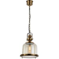 Mantra Vintage lampa wisząca 1x60W mosiądz/przydymiony 4970