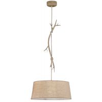 Mantra Sabina lampa wisząca 1x20W drewno 6178