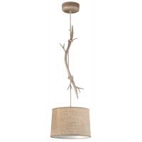 Mantra Sabina lampa wisząca 1x20W drewno 6179
