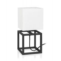 Markslöjd Cube lampa stołowa 1x40W czarny/biały 107305