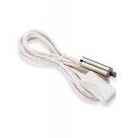Markslöjd Expand kabel zasilający 300 cm z kostką łączeniową biały/stal 107520
