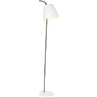 Markslöjd Spin lampa stojąca 1x60W biały/stal 107731