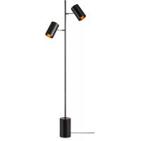 Markslöjd Twin lampa stojąca 2x40 W czarna 107949