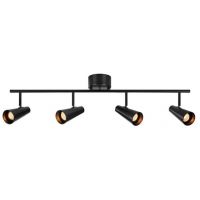 Markslöjd Crest lampa podsufitowa 4x7W czarna 108202