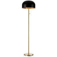 Markslöjd Blanca lampa stojąca 2x40W czarna/mosiądz 108293