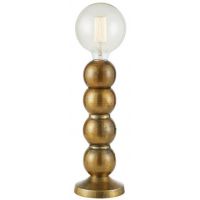 Markslöjd Gong lampa stołowa 1x40W złota 108780