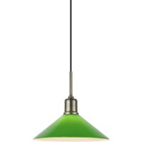 Markslöjd Vela lampa wisząca 1x40 W mosiądz-zielona 108868