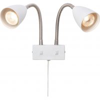 Markslöjd Ciro kinkiet 2x7 W biały 108900