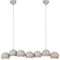 Markslöjd Cupolo lampa wisząca 7x40 W szary/popielaty 108914