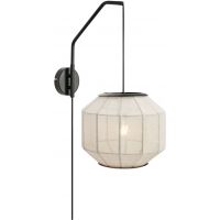 Markslöjd Asuka kinkiet 1x60 W biały-czarny 108957