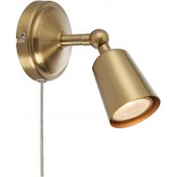 Markslöjd Tiny kinkiet 1x7 W mosiądz 108978