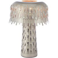 Markslöjd Verbera lampa stołowa 1x40 W szara 109005