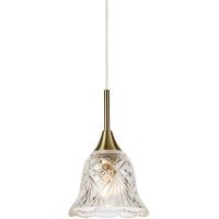 Markslöjd Luna lampa wisząca 1x40 W mosiądz 109011