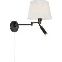 Markslöjd Pivot kinkiet 1x60 W czarny 109016