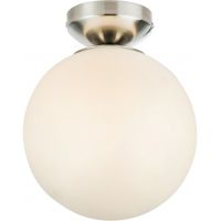 Markslöjd Stintino lampa podsufitowa 1x40 W biała-nikiel 109024