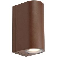 Markslöjd Alor kinkiet zewnętrzny 2x4,9 W brązowy 109111