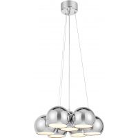 Markslöjd Cupolo lampa wisząca 7x40 W chrom 109167