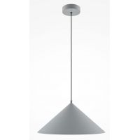 Maytoni Basic lampa wisząca 1x40 W szary/popielaty MOD167PL-01GR