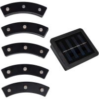 Milagro Pot lampa solarna stojąca 1x0,06 W czarny EKO1449