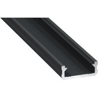 Milagro profil do taśmy LED 100 cm czarny EKPR6398