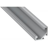 Milagro profil do taśmy LED 100 cm srebrny EKPR6511