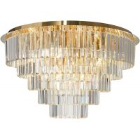 Milagro Milano lampa podsufitowa 12x40 W złota-kryształ ML1025