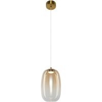 Milagro Vaso lampa wisząca 1x4 W złota-bursztynowa ML1405