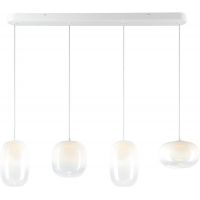 Milagro Vaso lampa wisząca 4x15 W biała ML1406