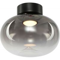 Milagro Vaso lampa podsufitowa 1x4 W czarna-przydymiona ML1409