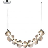 Milagro Bolla lampa wisząca 1x36 W przydymiona ML1429