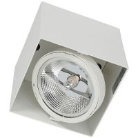Milagro Plaza lampa podsufitowa 1x12W biała ML4743