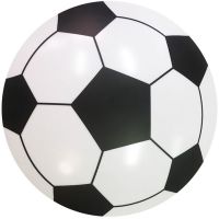 Milagro Ball plafon 1x18W biało/czarny ML6179