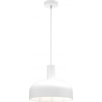 Milagro Visby lampa wisząca 1x60 W biała MLP1552