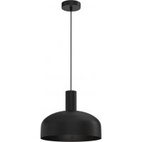 Milagro Visby lampa wisząca 1x60 W czarna MLP1553
