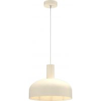Milagro Visby lampa wisząca 1x60 W kremowa MLP1554