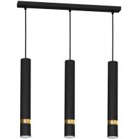 Milagro Joker lampa wisząca 3x8W czarno/złota MLP6080