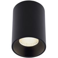 MaxLight Chip lampa podsufitowa 1x8 W czarna C0163