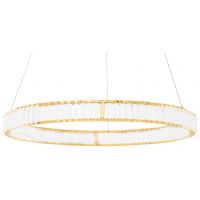 Moosee Liberty lampa wisząca 1x42 W złota-kryształ MSE010100175