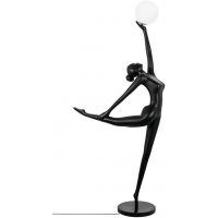 Moosee Human lampa stojąca 1x40W czarny/biały MSE010100359