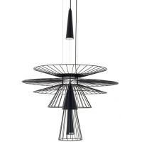 Moosee Sesto lampa wisząca 2x5 W czarna MSE1501100139