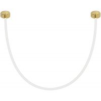 Moosee Lasso lampa wisząca 1x40 W biała-złota MSE1501100440