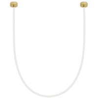 Moosee Lasso lampa wisząca 1x45 W biała-złota MSE1501100442