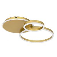 Moosee Rings lampa podsufitowa 45 W LED złota MSE1501100506